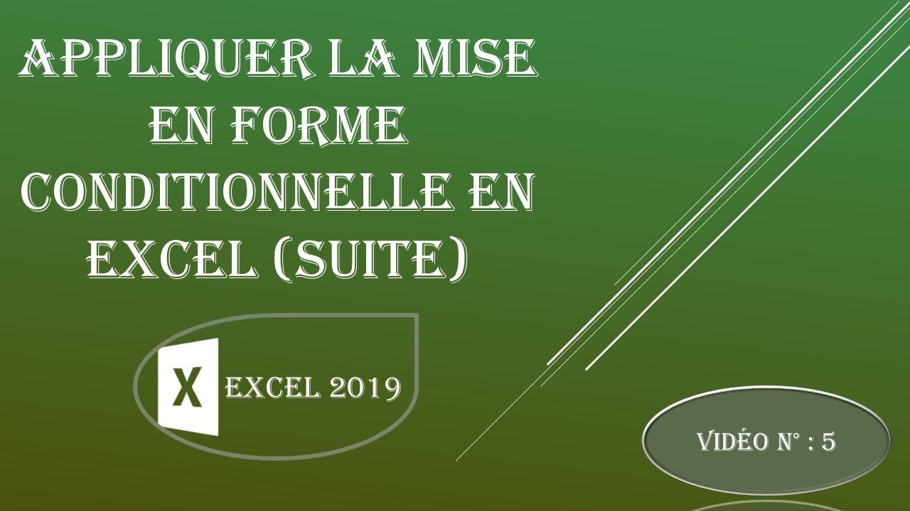 Excel (darija) - #5 | Mise En Forme conditionnelle - Suite | تعلم إكسيل بالدارجة