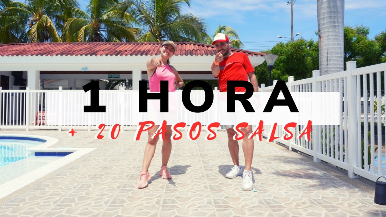 1 HORA DE SALSA 💃🏽 🔥 +20 PASOS PARA SUDAR Y QUEMAR CALORÍAS
