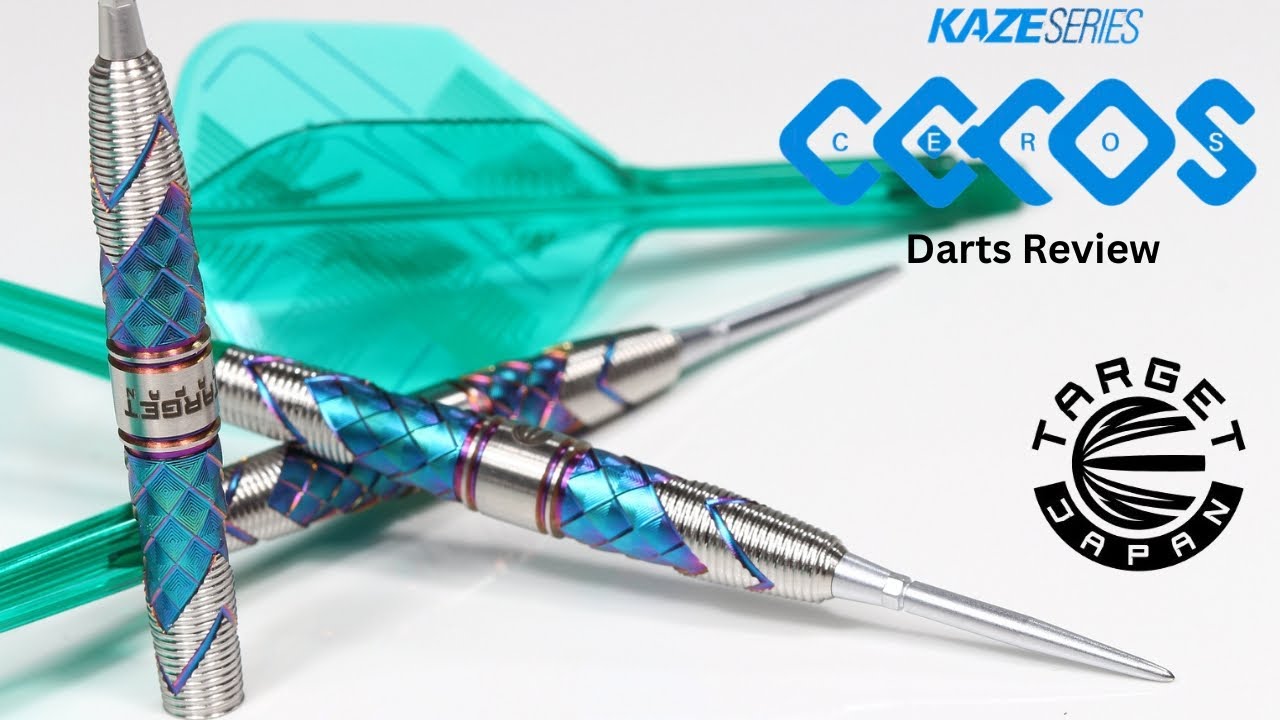 Обзор дартсов Target Darts Japan KAZE CEROS 02. Красивые дартсы.