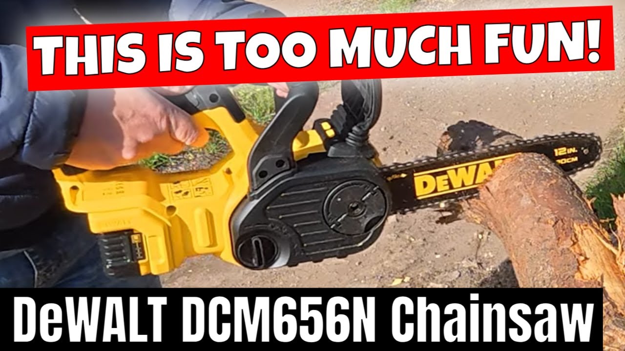 Аккумуляторная бензопила Dewalt DCM565N 18 В 20 В XR 12 дюймов — это просто СУПЕР!