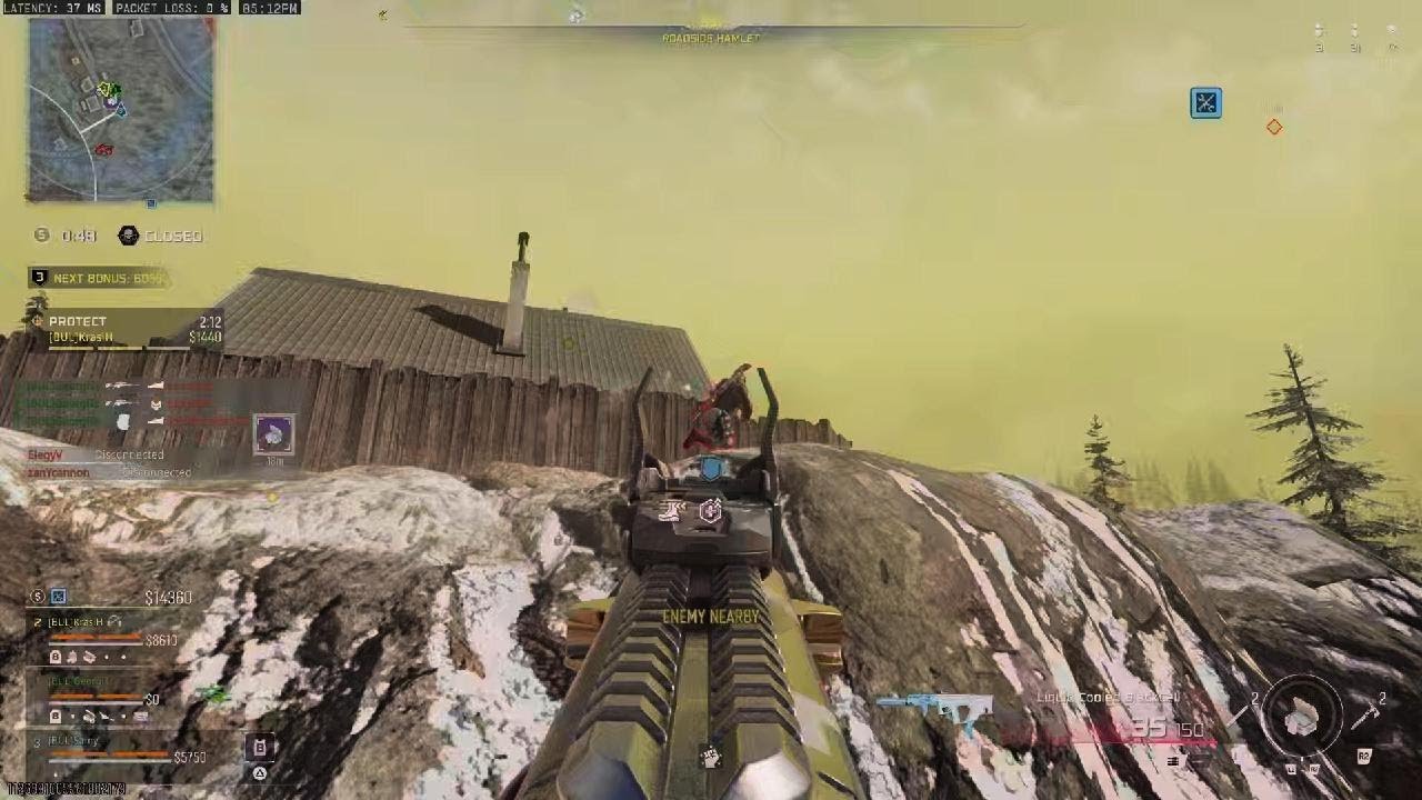 We clear the lobby