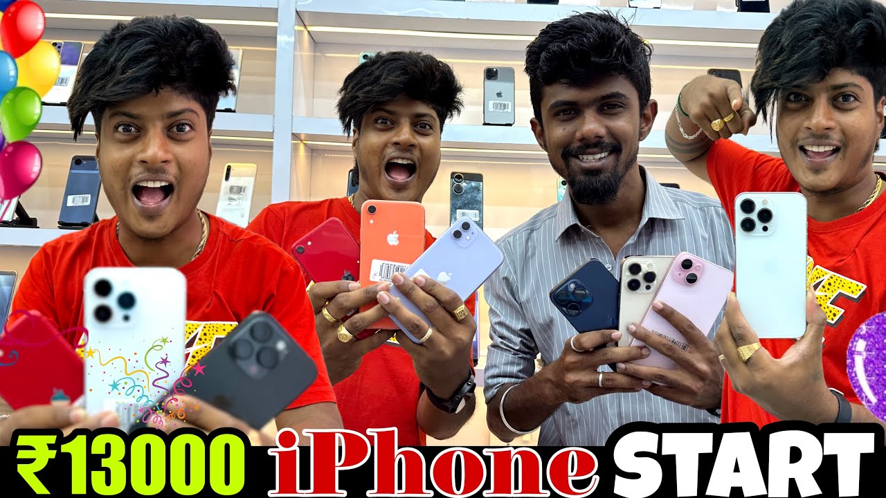 💥🤩என்னது ₹13000க்கு 🍎Apple iPhone 📲 தராங்களா … star mobiles  ⭐️￼