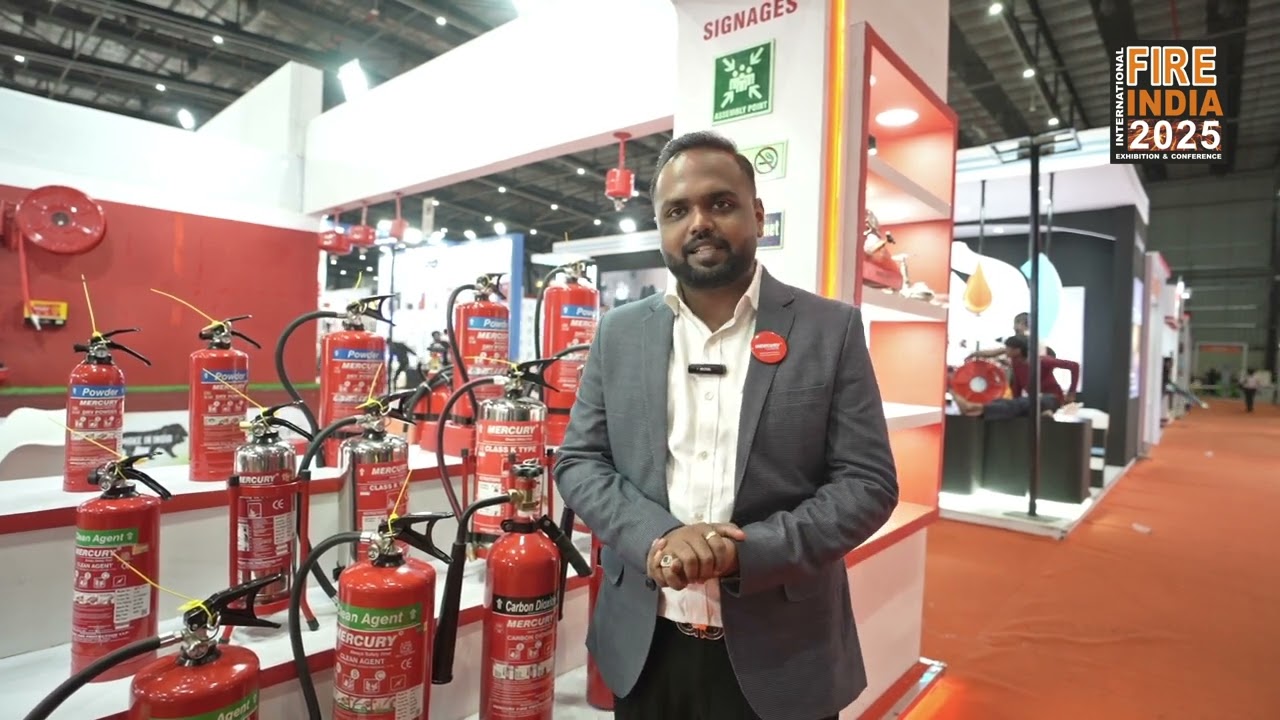 Mercury Fire at Fire India 2025 | 25th to 27th September 2025 | NESCO, Mumbai