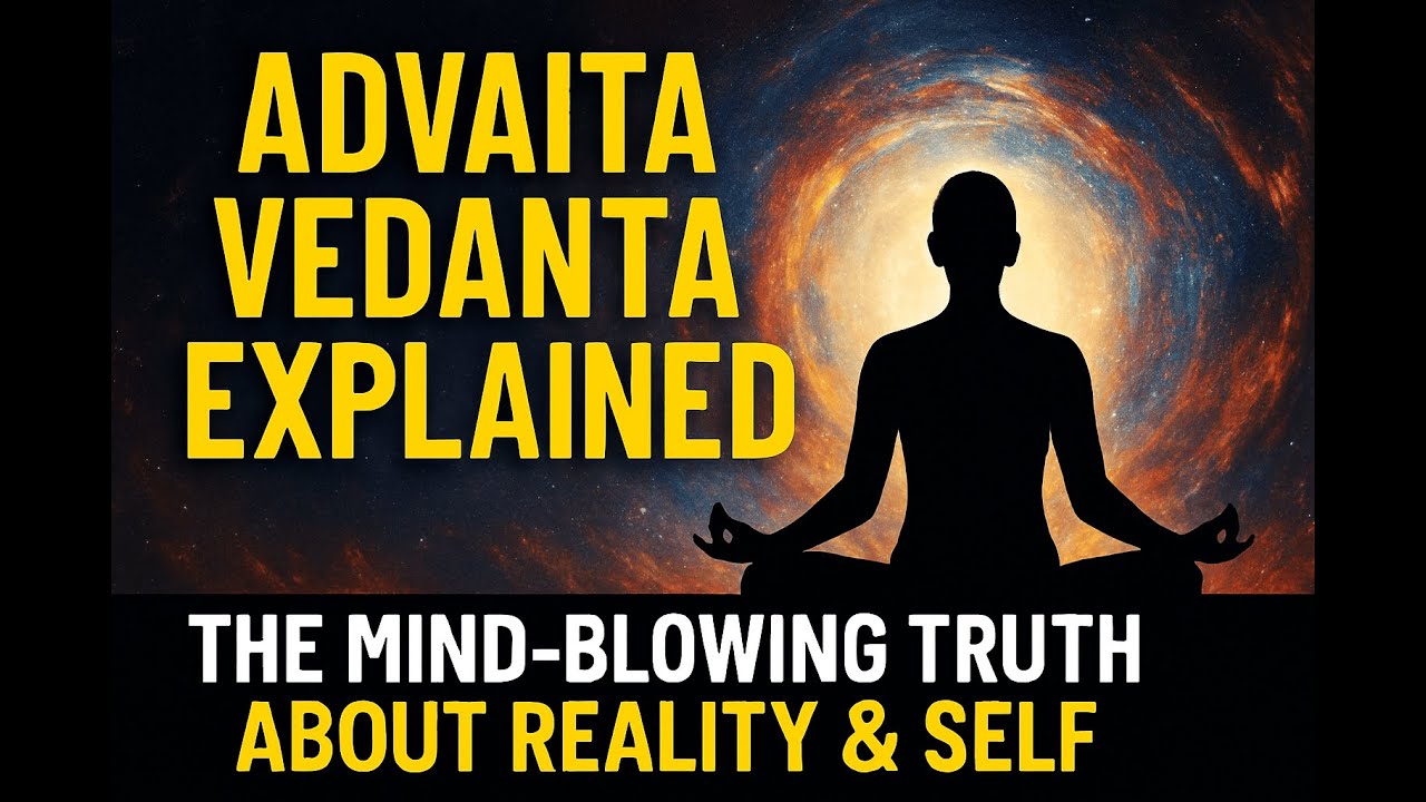Advaita Vedanta Explained | The Mind Blowing Truth About Reality & Self