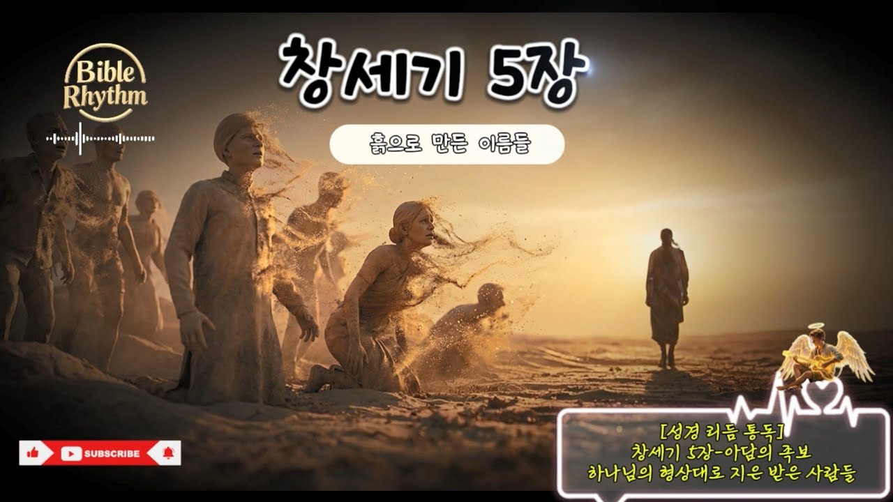 [바이블리듬] 귀로 듣는 성경 : 창세기 5장 - 아담의 계보, 생명과 죽음의 대서사시 (CCM)
