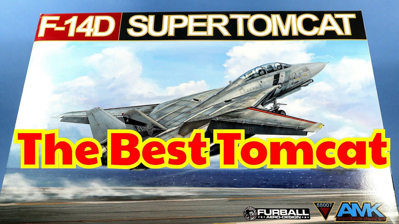 The Best Tomcat Ever Made AMK Avantgarde Model Kit 1:48 F-14D Supertomcat (HD View)