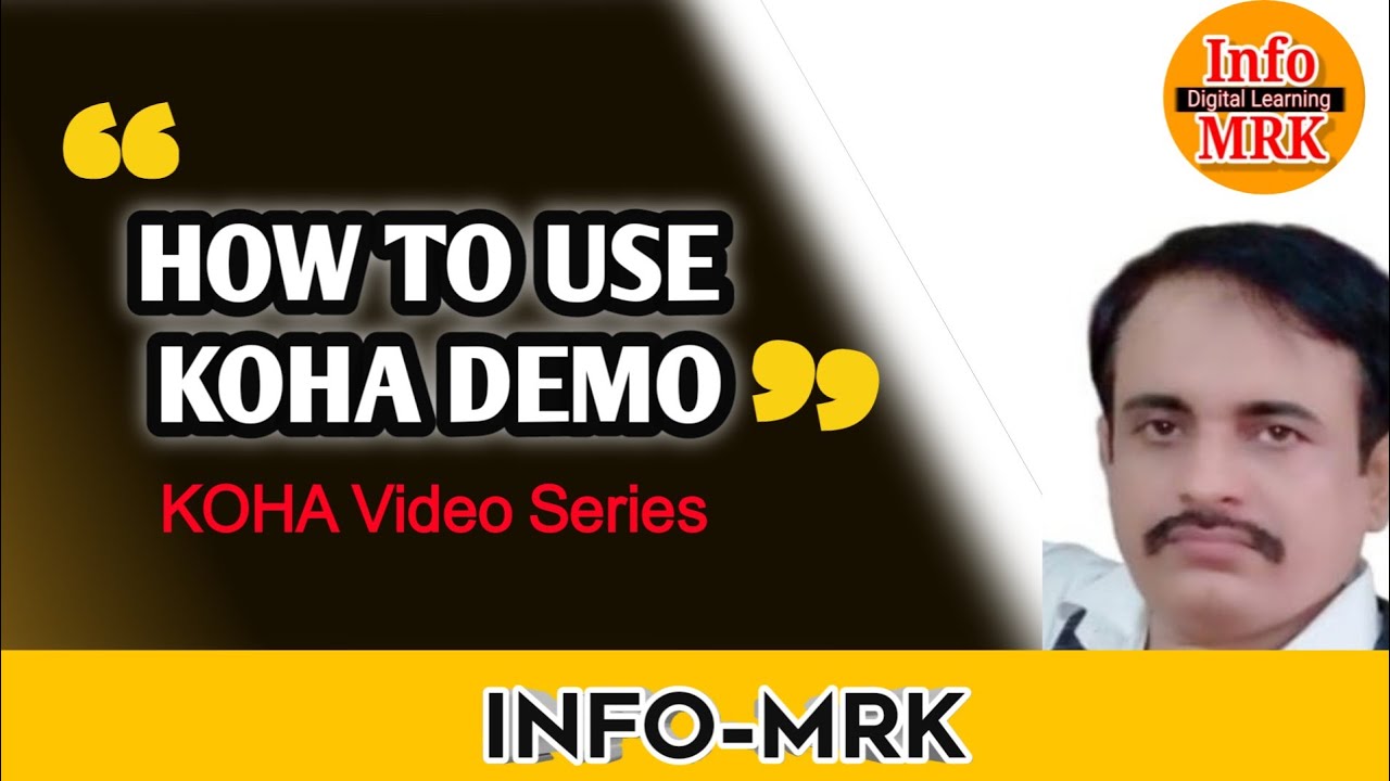 How to use Koha Demo |Koha Demo |Koha Demo brief introduction 