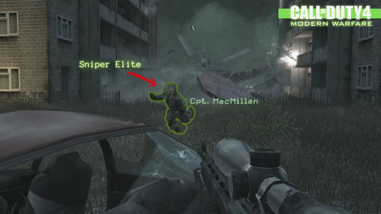 Sniper Elite Rusuh di Base Musuh - Call of Duty 4: Modern Warfare