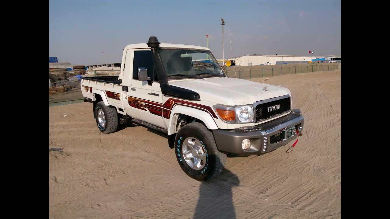 Turbo Toyota Land Cruiser Pickup Diesel 2016 In Dubai - Car Exporter From UAE