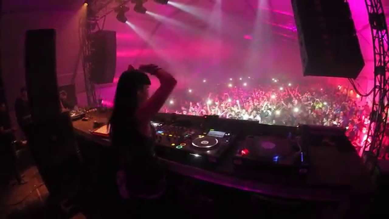 Fatima Hajji @ Technoflash Festival (Tordesillas - Valladolid) 02 04 2015