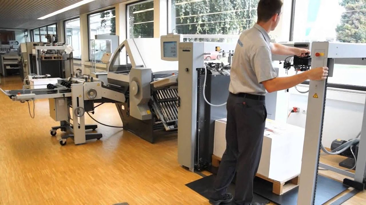Neue Kombifalzmaschine Stahlfolder CH 78