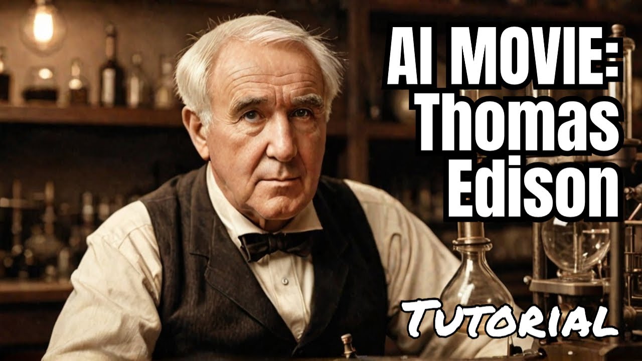 Hollywood-Style Short Film | Thomas Edison | Kling AI