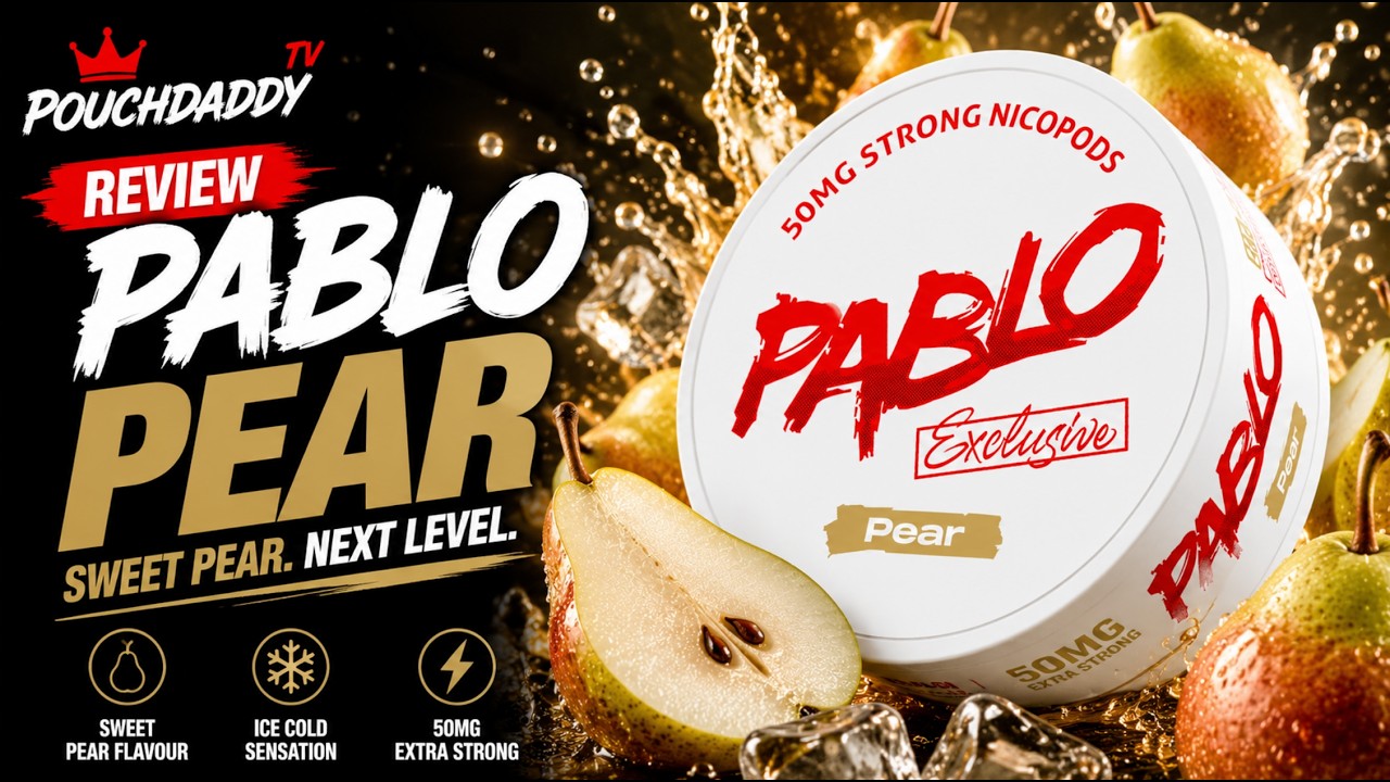 Pablo Exclusive Pear Review 🍐🔥 | Extreme Strong Nicotine Pouch