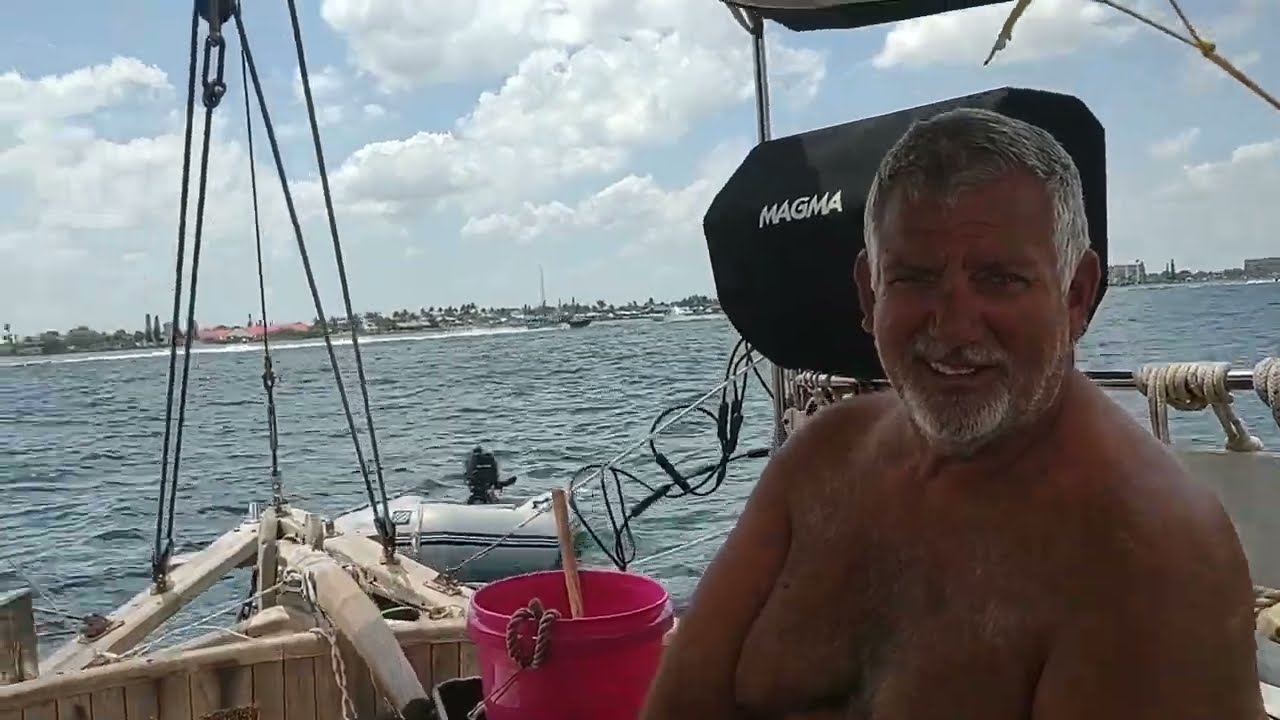 Sailboat Life.Boat Chores.