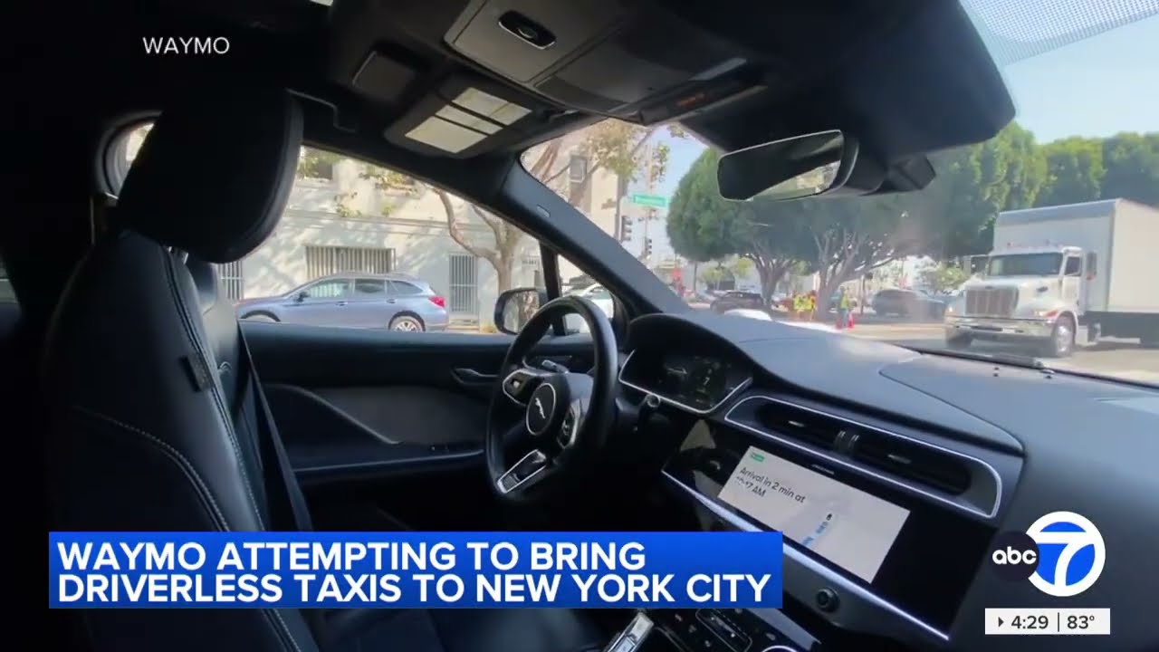 Waymo wants to bring self-driving rideshare vehicles to NYC