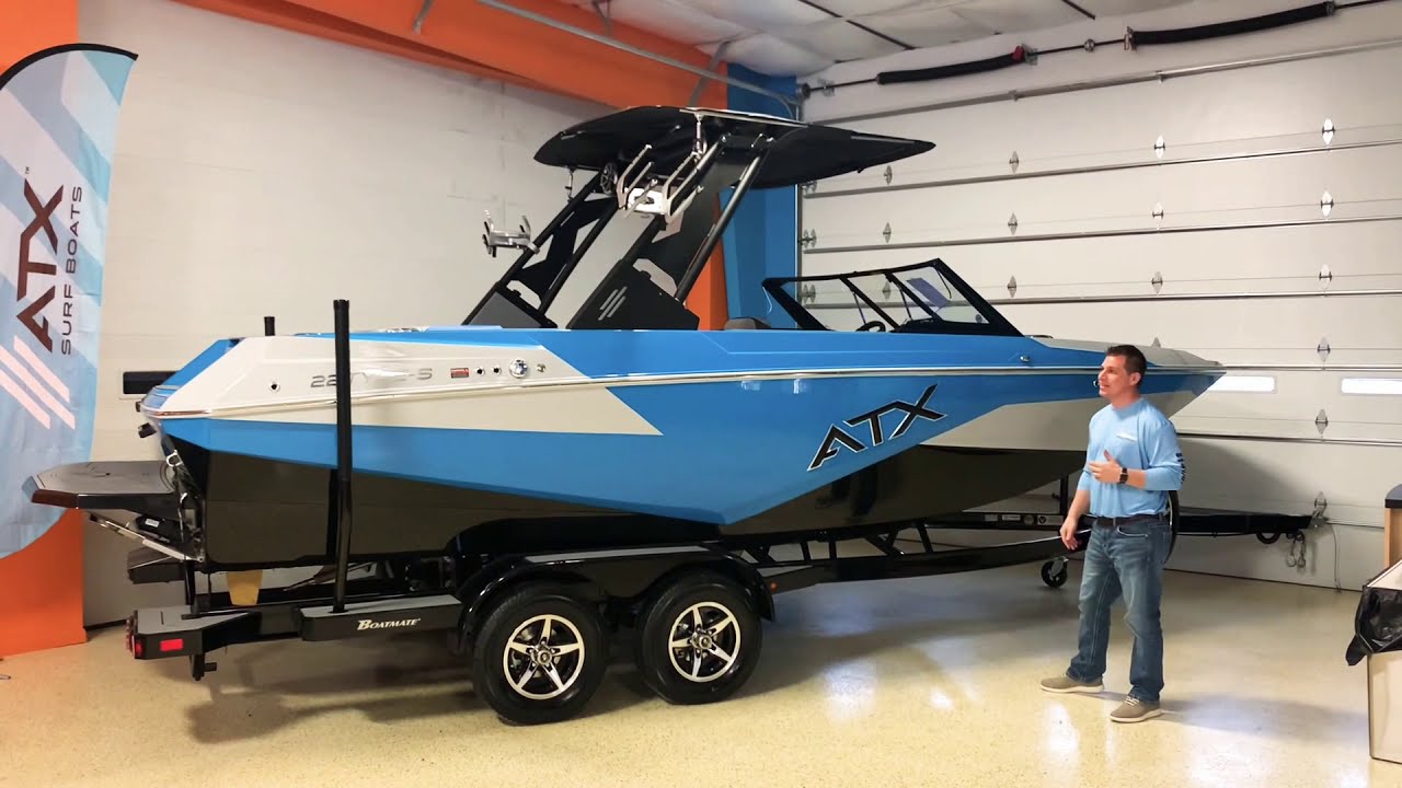 2021 ATX Surf Boats 22 Type-S Virtual Walkthrough @ Full Performance Marine