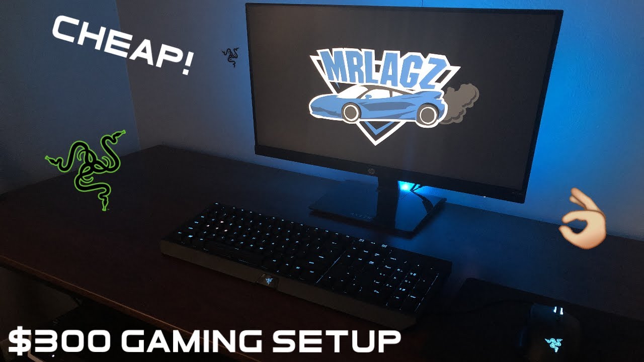 $300 Budget Gaming Setup Build!