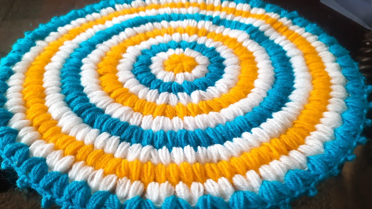 Wow!! So easy and beautiful tablemat/crochet beautiful tablemat#Wowcreation