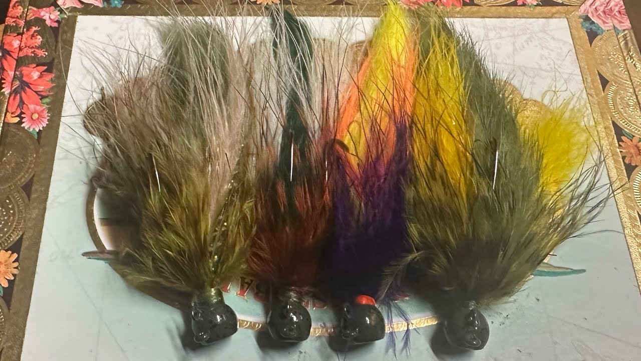 Tying hair jigs for walleye and bass.  Catch more fish with this jig based on a fly by Pat Cohen.