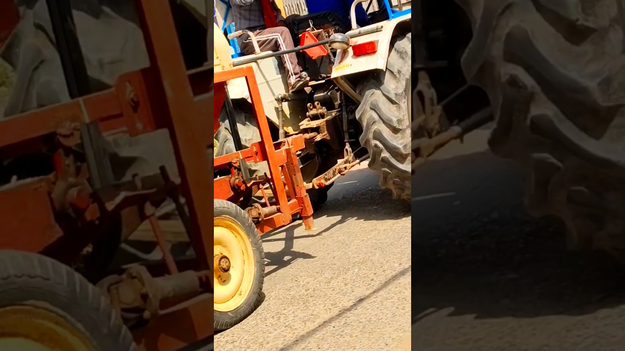 amazing video new tractor 🚜 and DJ