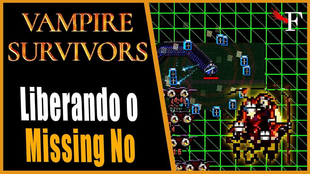 Liberando o SECRETO MISSING NO - Vampire Survivors #48 PTBR