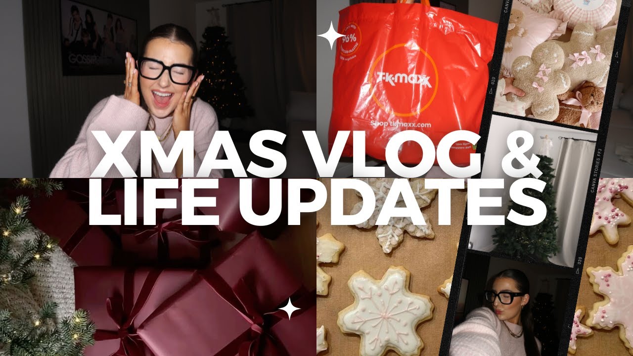 MAJOR LIFE UPDATE + CHRISTMASY VLOG🥹✨🫶🏼🤍🎄