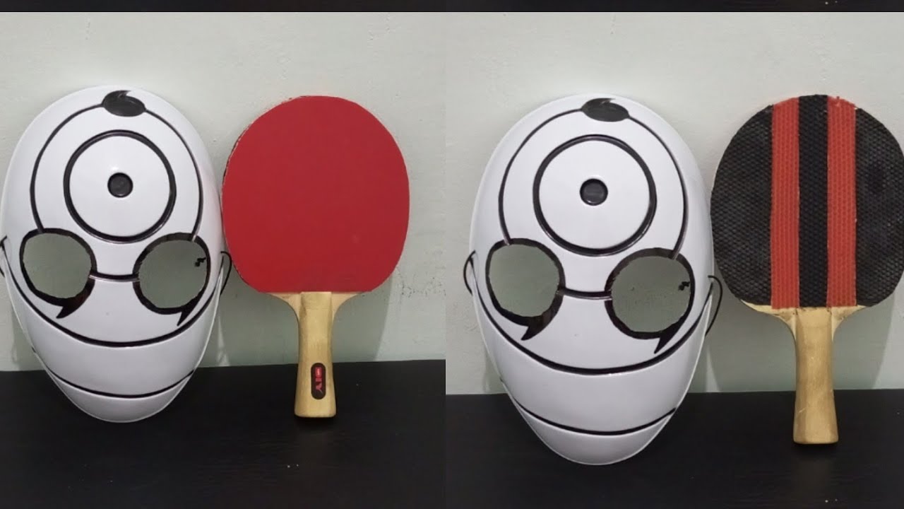 RINNEGAN MODE AKATSUKI Tobi OBITO UCHIHA is too tough for his PING PONG opponent - Ping Pong Naruto