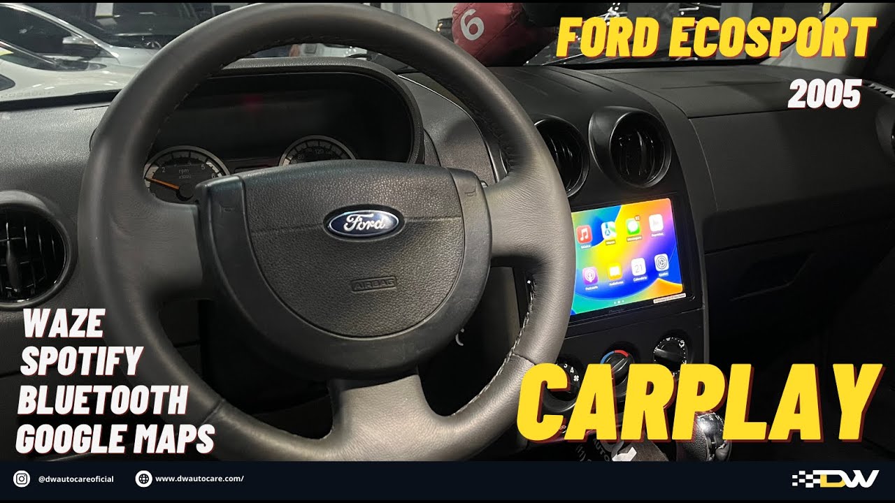 Ford ecosport 2005 -  Central Pioneer 10'' com Apple CarPlay | Android Auto