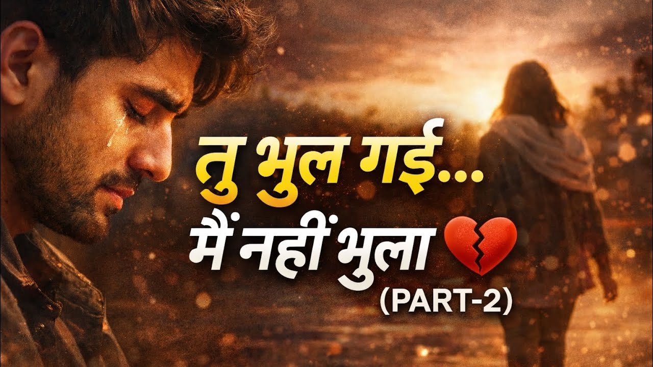 तू भूल गई… मैं नहीं भूला 💔 (PART-2) | Heart Touching Sad Song | New Hindi Sad Song 2026