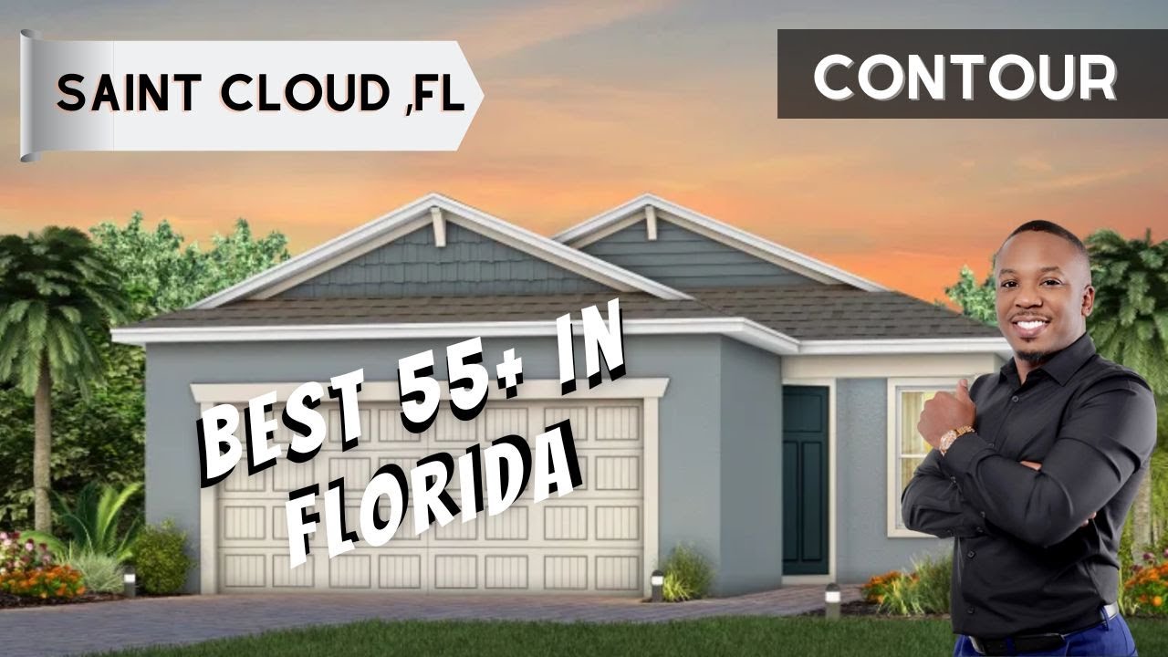 Saint Cloud New Construction in Sunbridge Del Webb 55+ LifeStyle Community Contour Model