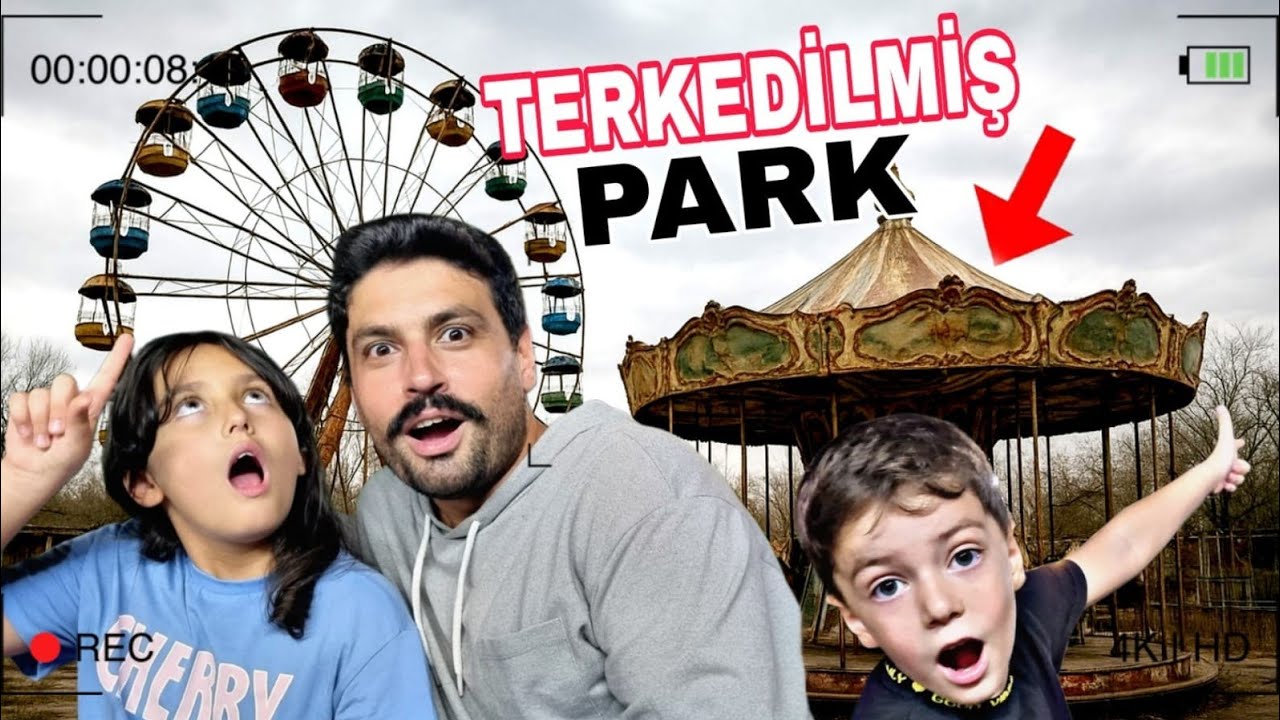 GECE GİZLİCE TERK EDİLMİŞ PARK'A GİRDİK!