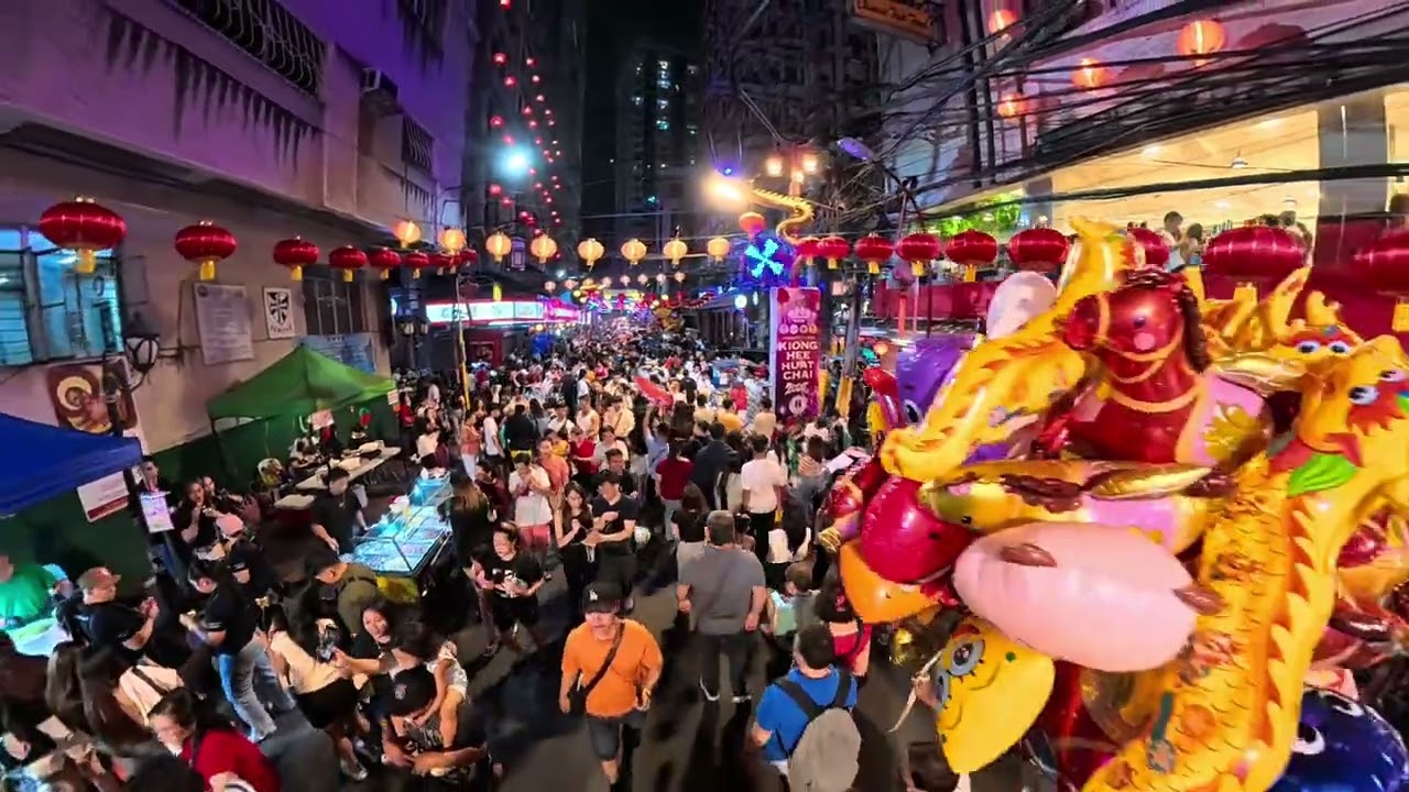 Ongpin Street Binondo Manila #chinesenewyear #lunarnewyear 