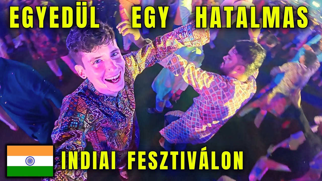 Egyedül India egyik legnagyobb fesztiválján 🇮🇳 | Navratri, Ahmedabad