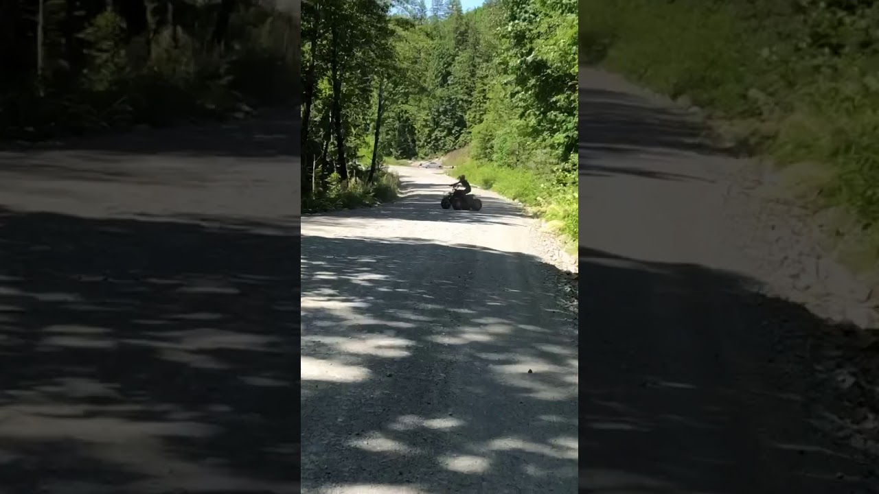 Quad i Rider zapaliły się w poważnym wypadku