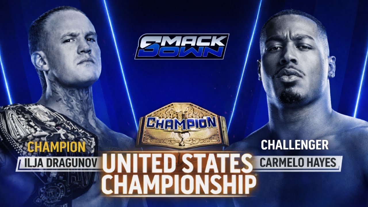 Carmelo Hayes vs Ilja Dragunov | United States Championship Match | WWE 2K25