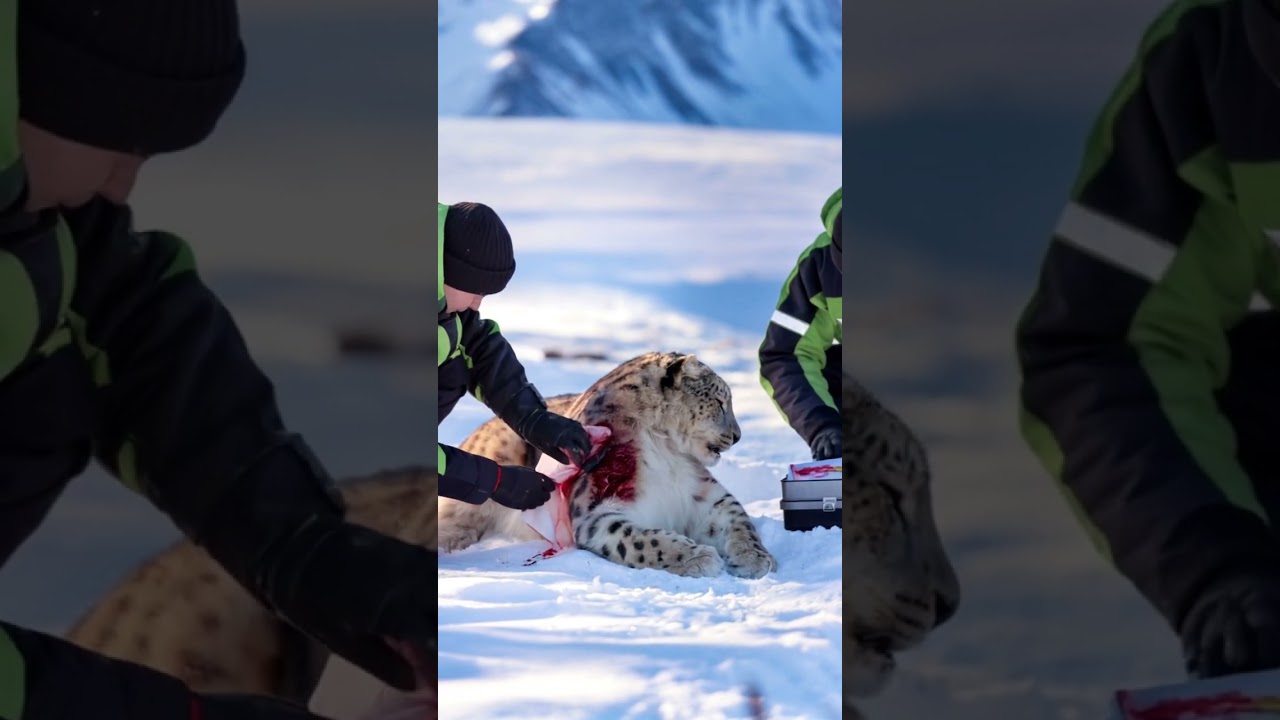 The Silent Cry of the Wild A Snow Leopard&rsquo;s Pain
