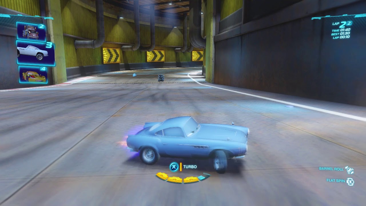 Cars 2: The Video Game | Finn McMissile - Oil Rig Run | PotatoYT!