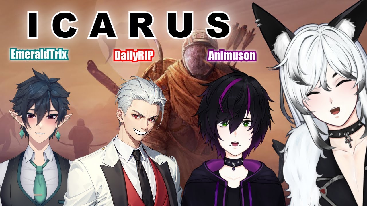 【ICARUS】Starting fresh with Ani, Daily, and Trix! 🥳