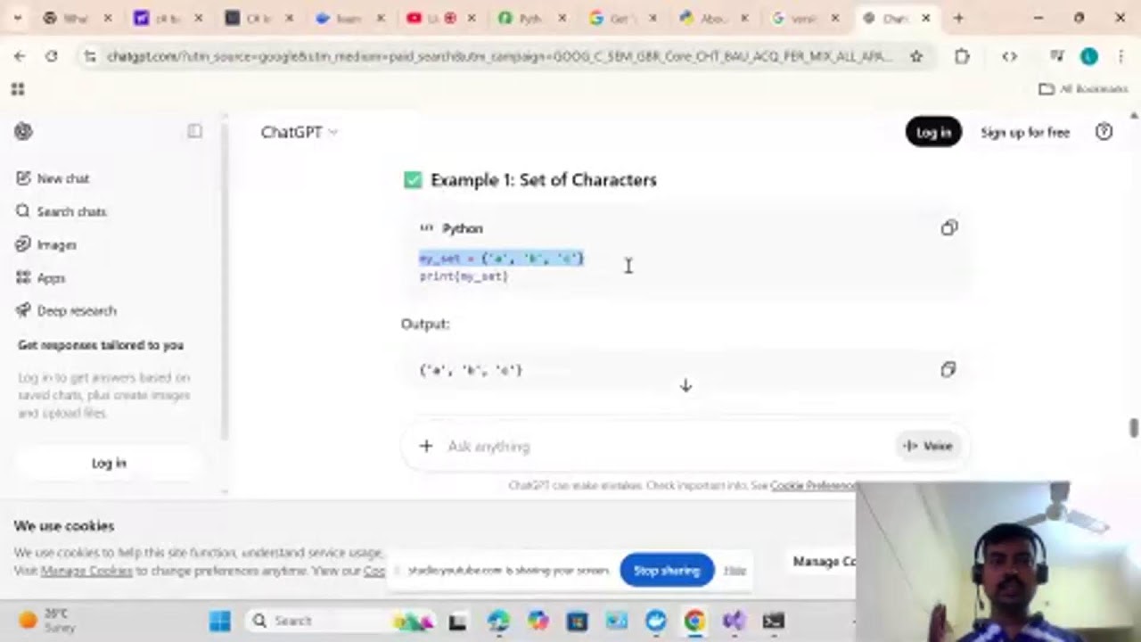 #Learncode005 codeing channel, learning codeing easy python learning day 5 tutor self learning