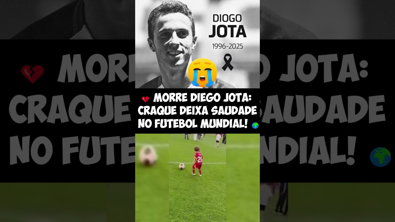 🙏 HOMENAGENS A DIEGO JOTA TOMAM CONTA DAS REDES! ⚽🖤