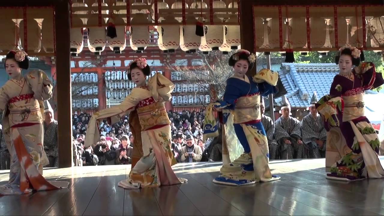 祇園東歌舞会 ♪祇園小唄♪ Dance by Maiko, Gion Higashi ♪Gion-kouta♪