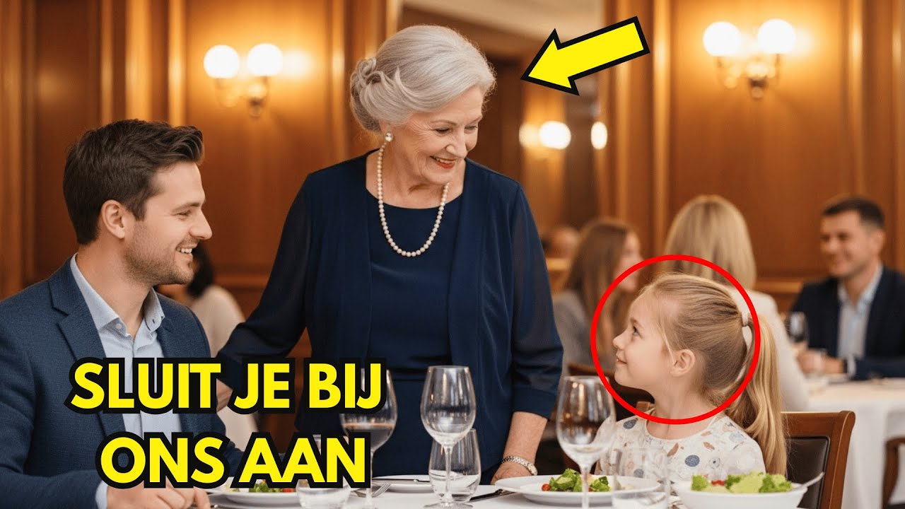 Ze kreeg geen tafel op haar 80e verjaardag… tot een alleenstaande vader alles veranderde