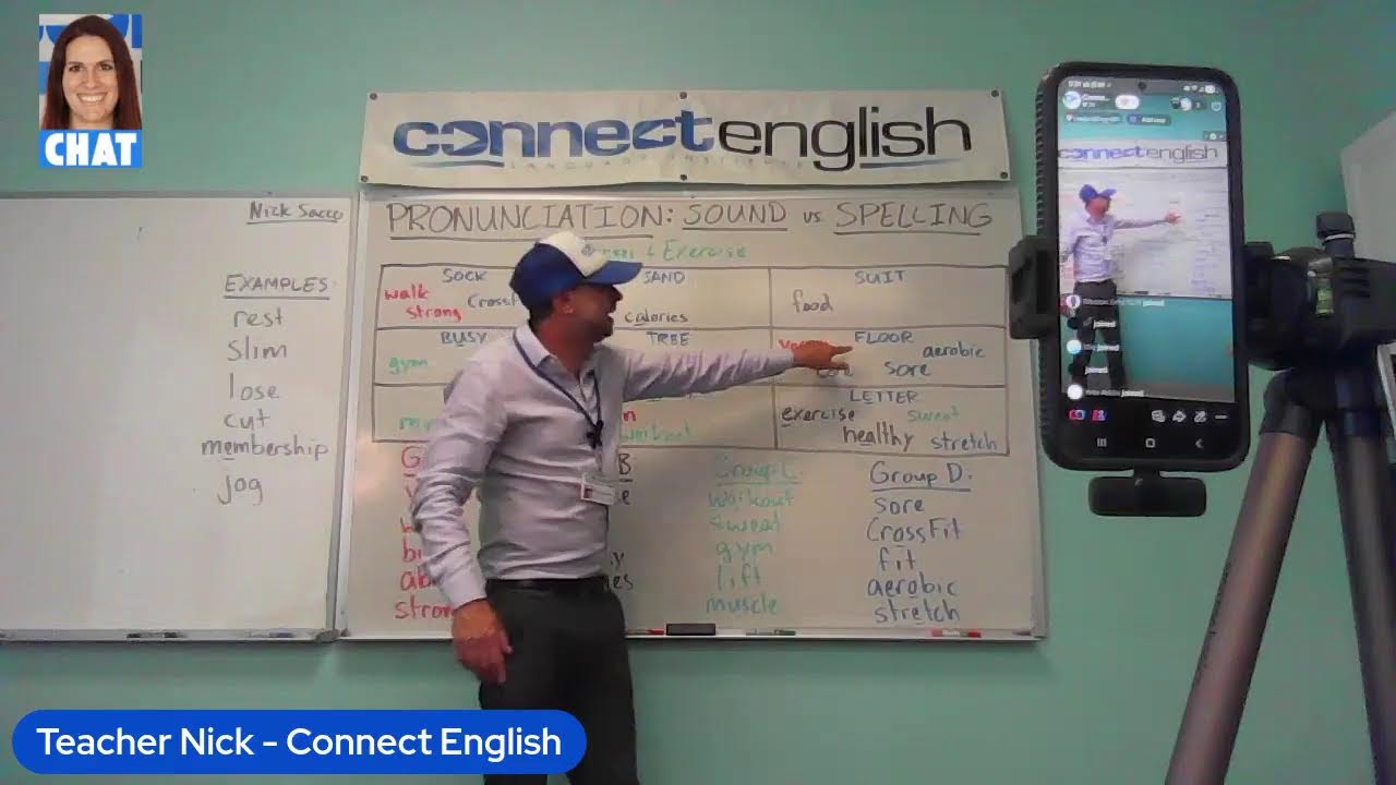 English Pronunciation: Fitness & Exercise