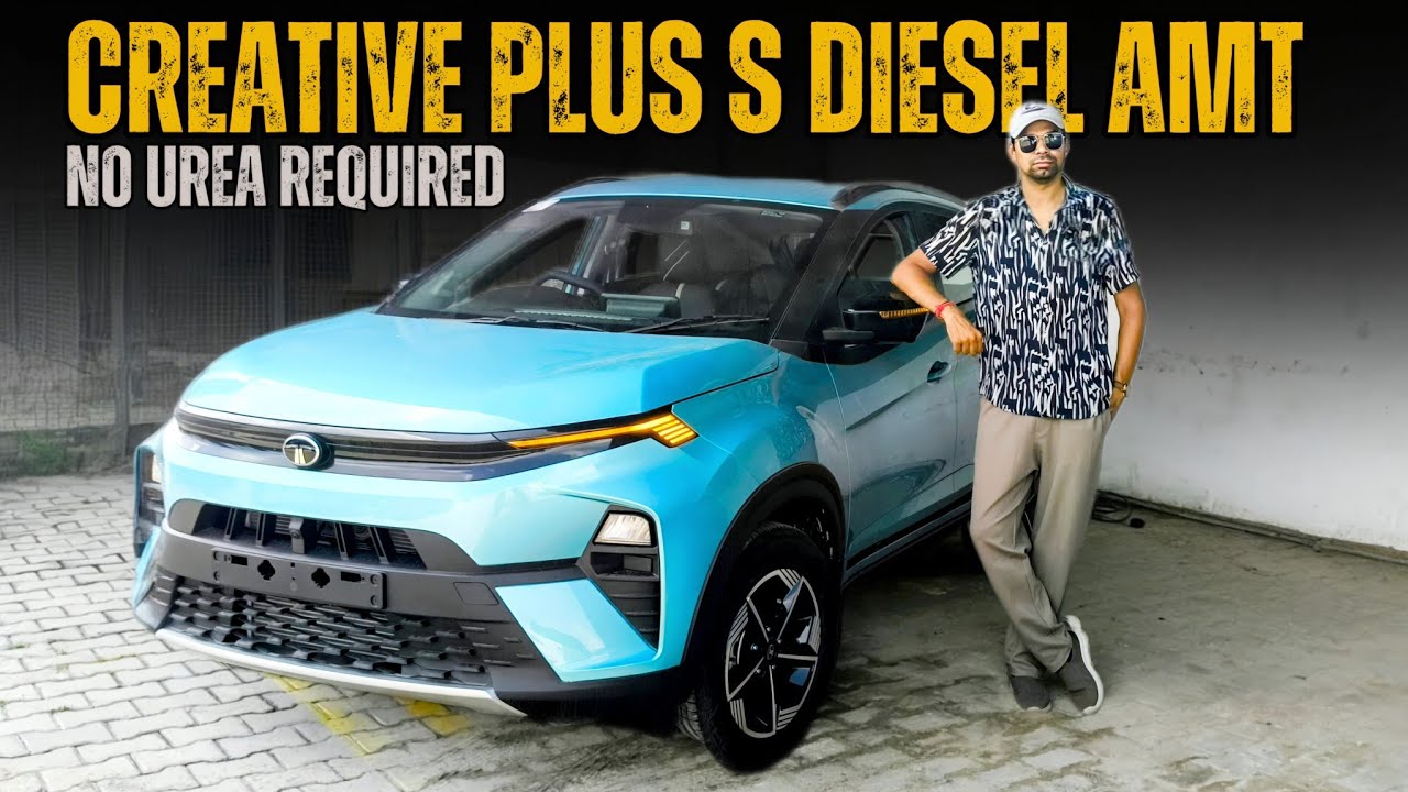 Tata Nexon Creative S Diesel AMT 😲 The Diesel Booster without Urea 
