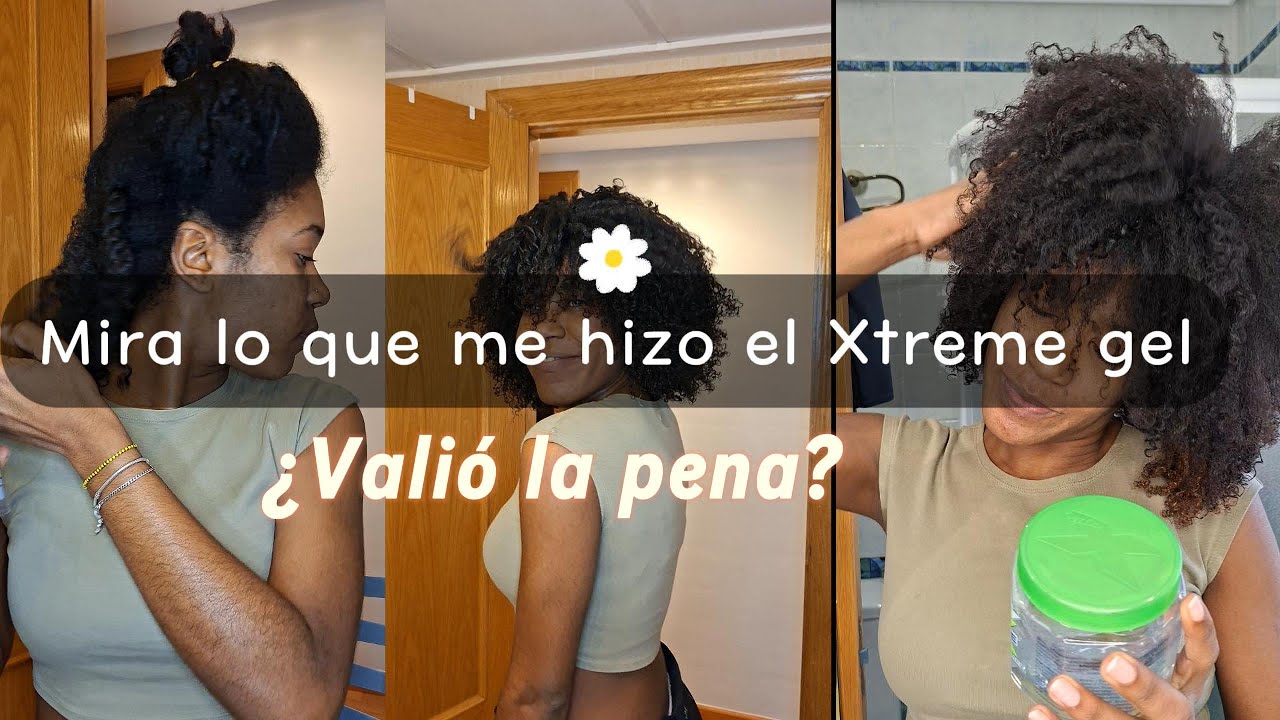 Mira lo que me hizo el gel Extreme wet line professional. ¡'Aún no lo puedo creer!