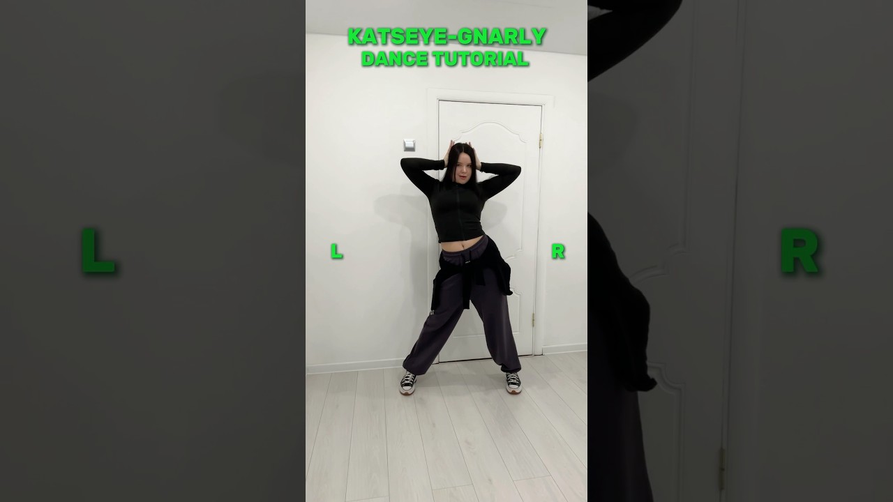 [KATSEYE-GNARLY] DANCE TUTORIAL @katseyeworld #kpop #danceturorial #katseye #gnarly #dance #shorts