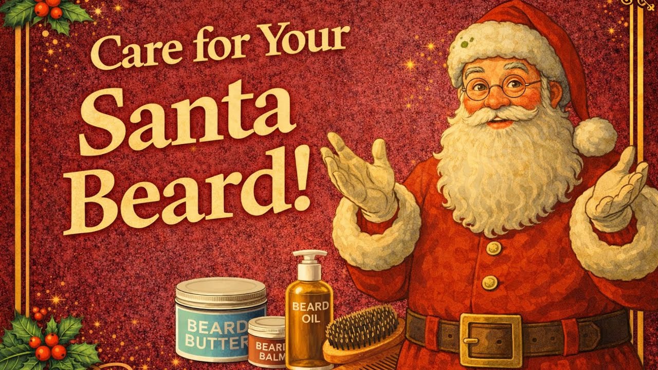 Proper Beard Care for Santa's (Part 1) | Build a Healthy, Professional Santa Beard!