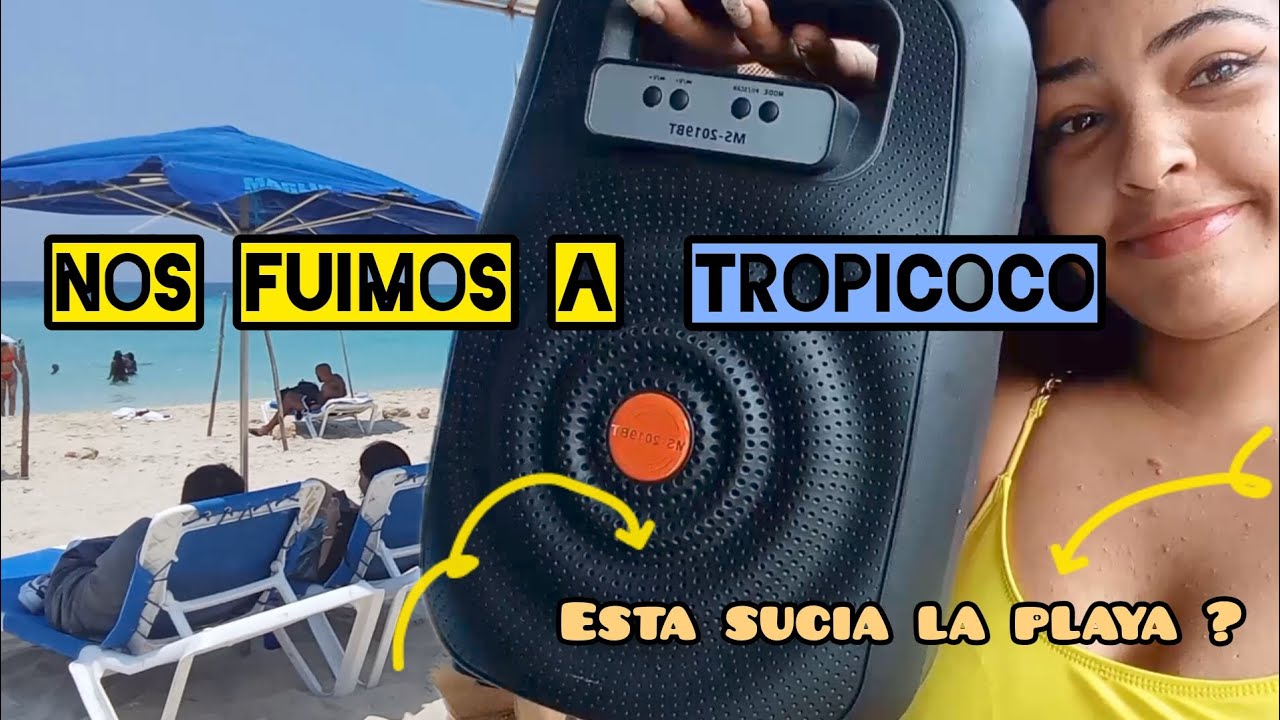 Un día de playa en Cuba 🏝️#AsíestáTropicoco