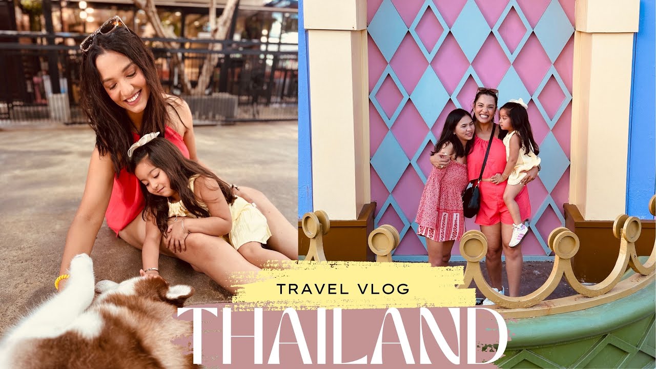 Ayanka in THAILAND |  TRUELOVE - The Cutest HUSKY Cafe | Chocolate Ville | Growing with Ayanka