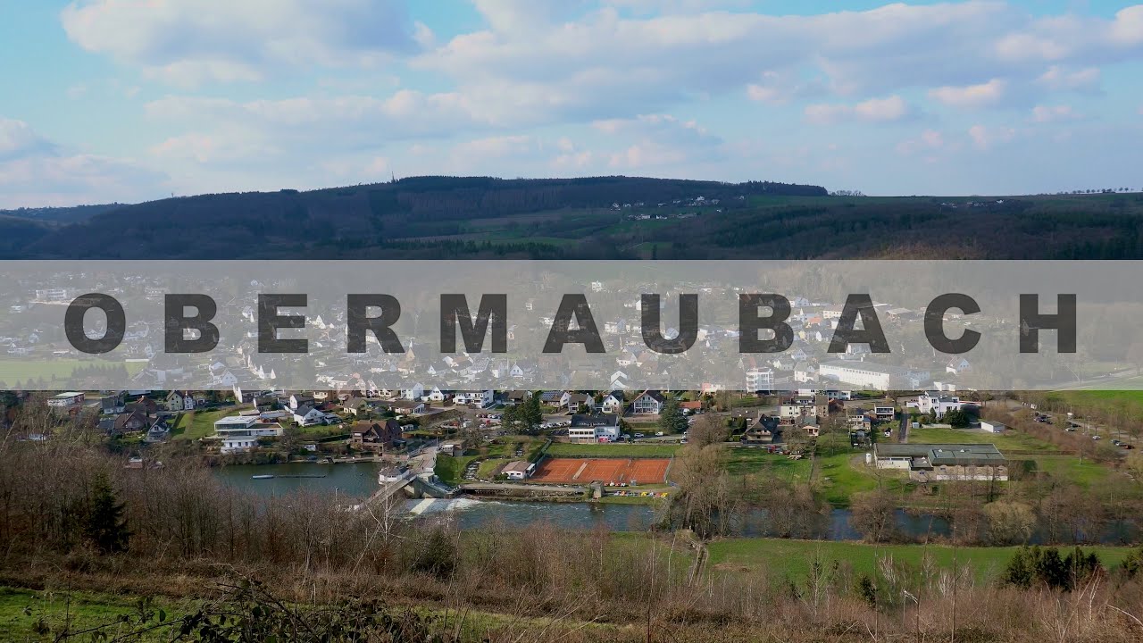 Obermaubach Gemeinde Kreuzau | Stausee | Fischtreppe | Eifelblick | Waldkapelle | 4K